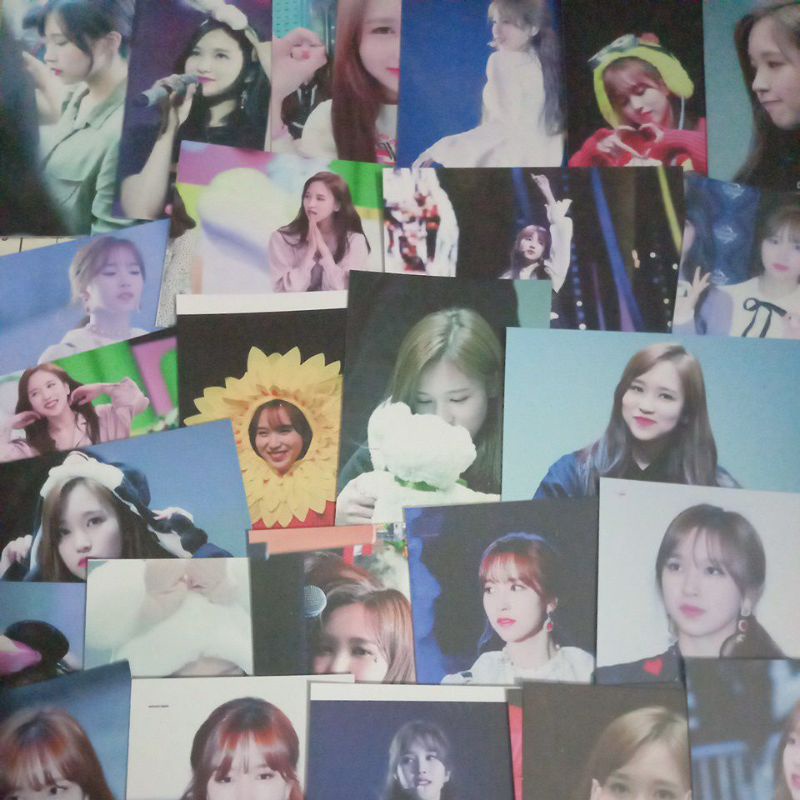 Lomo card 108 ảnh thành viên TWICE - MINA Twitter