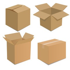 Combo 10 hộp carton size 30x20x10 Thùng Carton Đóng Hàng