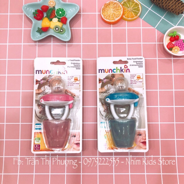 Túi Nhai Chống Hóc Silicon Munchkin