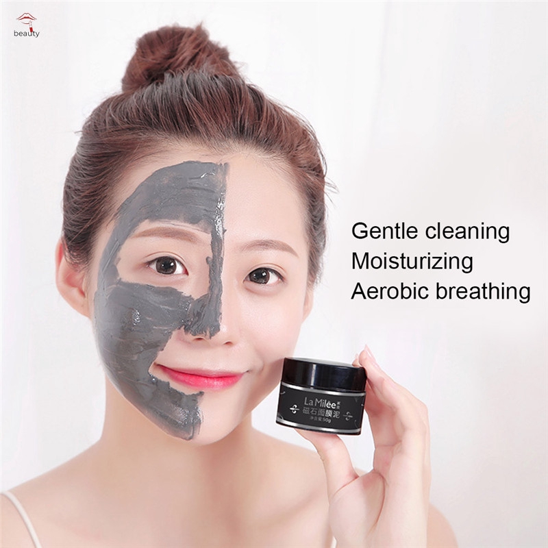 Mặt nạ bùn nam châm Hỗ Trợ Giảm mụn đầu đen làm sạch sâu se khít lỗ chân lông làm sáng da