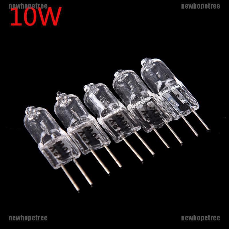 Set 3 bóng đèn Halogen 12V 10W 20W 35W 45W G4 chất lượng cao