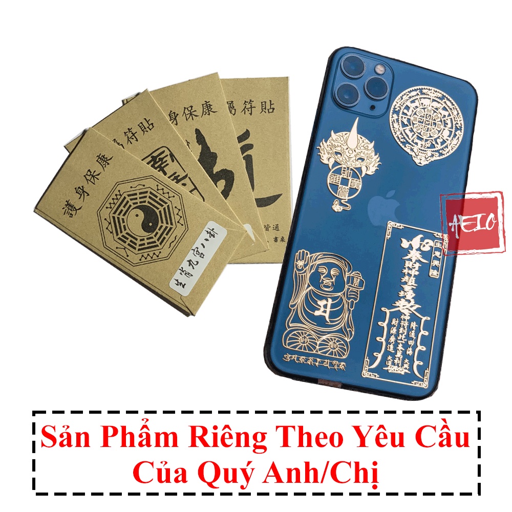 Miếng Dán Linh Phù ☯ Tài Lộc Bình An May Mắn Tình Duyên Phong Thủy ☯ Sản Phẩm Đặt Riêng Cho Quý Anh Chị