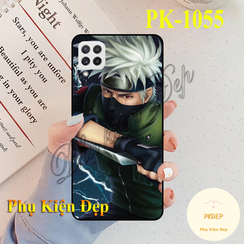 Ốp lưng SamSung Galaxy A22 4G viền đen in hình BST Anime