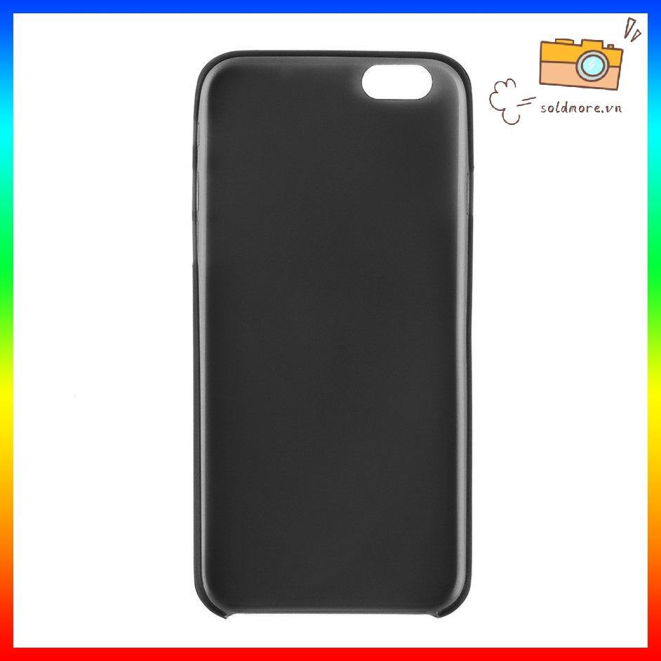 Ốp lưng nhựa cứng Màu Đen Nhám Siêu Mỏng Cho Apple Iphone 6 4.7 "