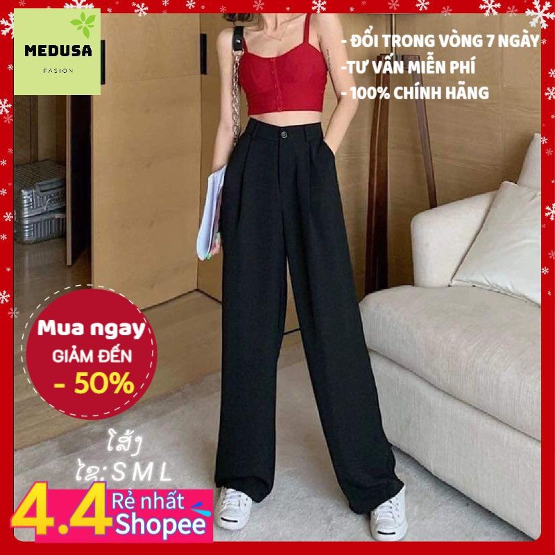 (video+ảnh thật) Quần vải nữ, Quần ống rộng suông culottes  nhiều màu xuông dài, lưng cao, XUONGMAYHANOI.2