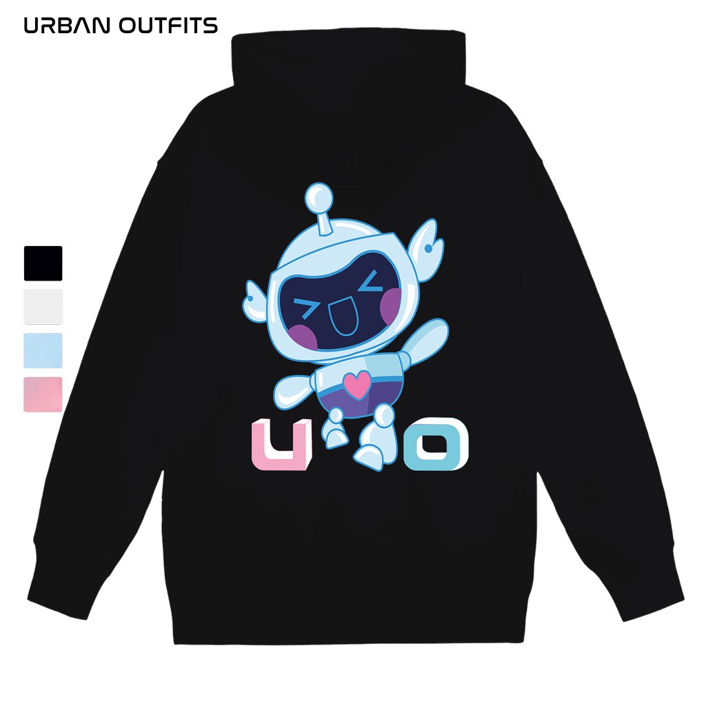 Áo Hoodie Nam Nữ Form Rộng URBAN OUTFITS In Future UO HOO04 Chui Đầu Thun Cotton Nỉ Local Brand