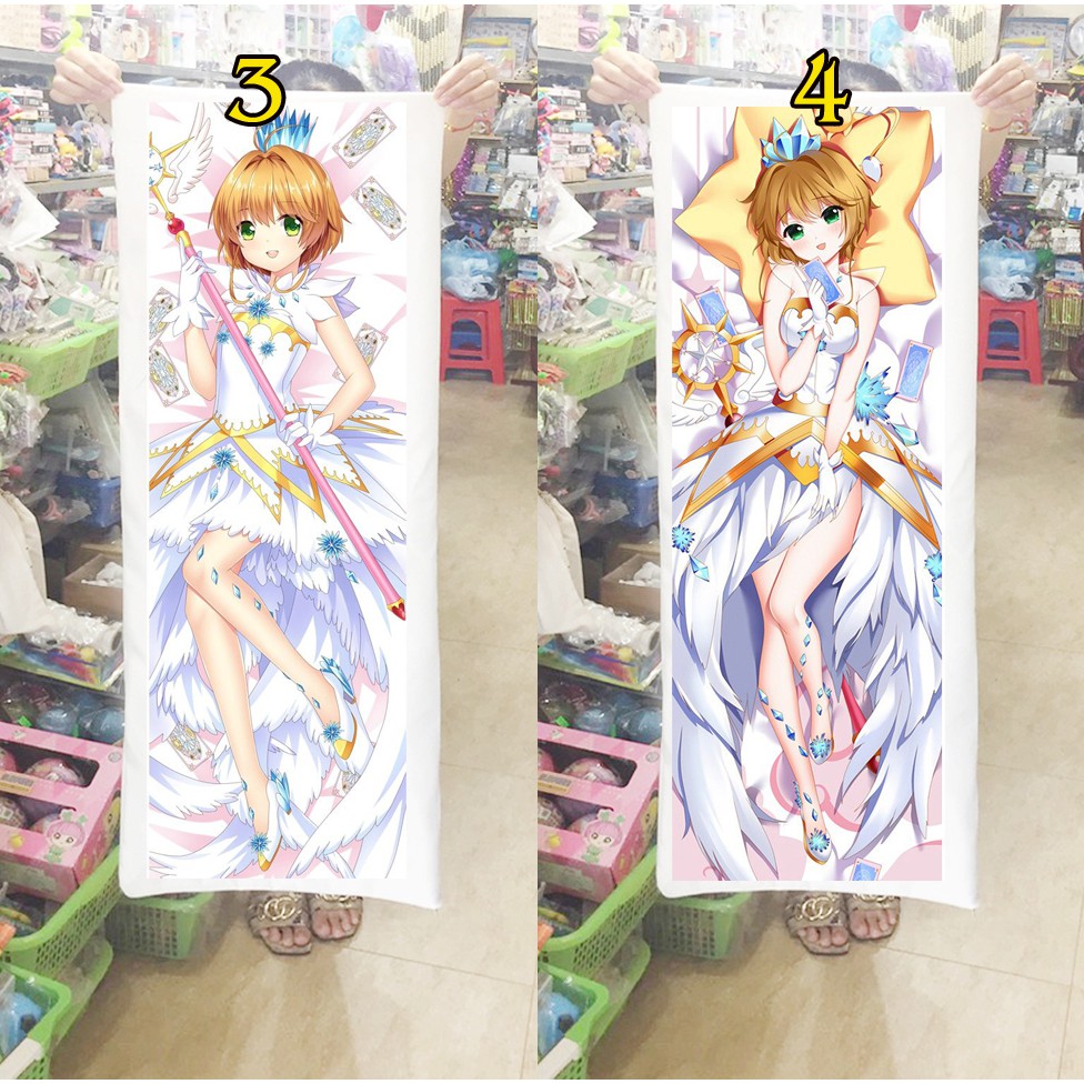 Gối ôm Gối ngủ Anime manga Cardcaptor Sakura 1mx40cm (Tặng 1 poster hoặc 1 huy hiệu)