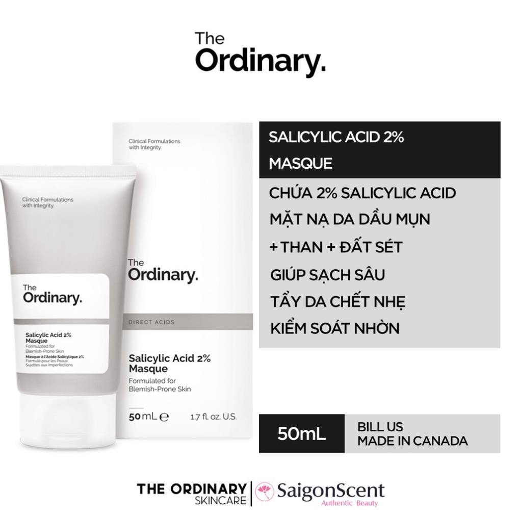 [NHẬP KHẨU 2021]    Mặt nạ tẩy da chết The Ordinary - Salicylic Acid 2% Masque ( 50mL )