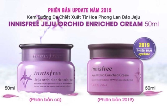 Kem Dưỡng Ẩm Chống Lão Hóa Innisfree Orchid Enriched Cream 5ml