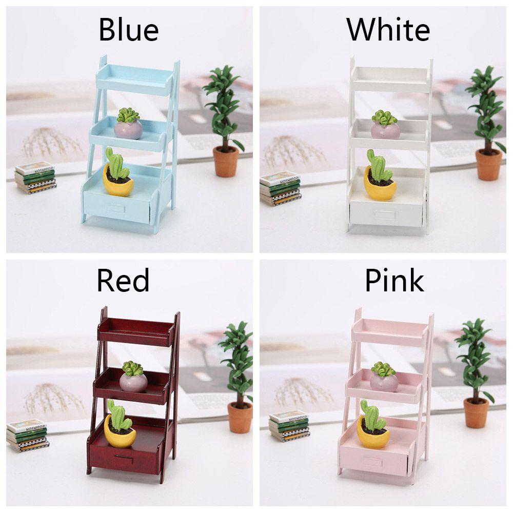 Khung Để Chậu Hoa Trang Trí Bằng Gỗ Tỉ Lệ 1: 12