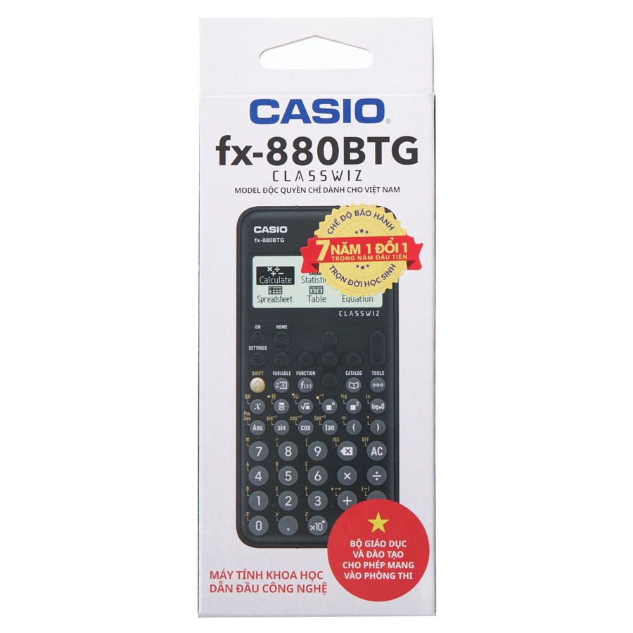 Máy Tính Học Sinh Casio FX-880BTG