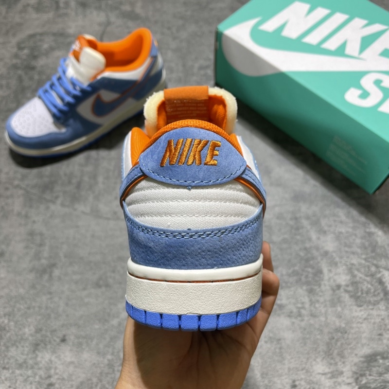 GIÀY SB DUNK B.LUE XANH CAM ORANGE 1:1 SC