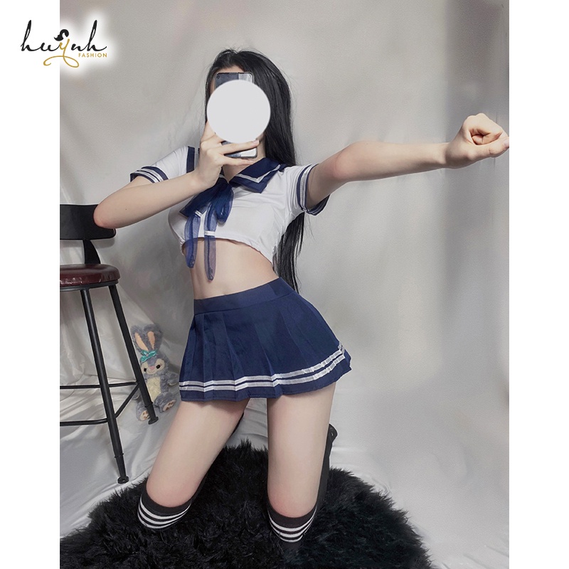 Đồ Ngủ Hoá Trang Nữ Sinh Nhật Bản Sexy Cosplay - CO03a