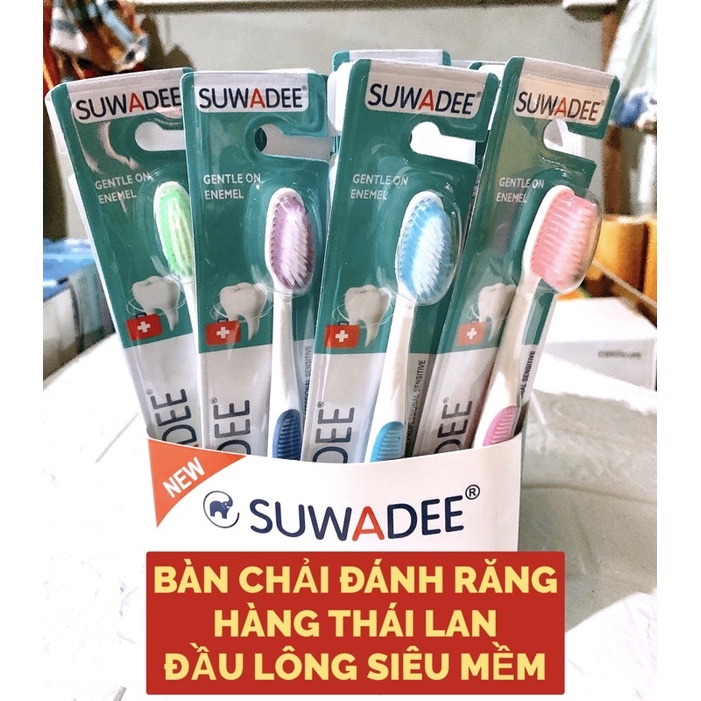 Set 5 BÀN CHẢI ĐÁNH RĂNG SUWADEE.HÀNG THÁI LAN CAO CẤP