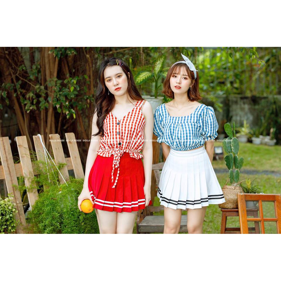 CHÂN VÁY TENNIS XẾP LY VIỀN ĐỦ MÀU CÓ QUẦN TRONG | BigBuy360 - bigbuy360.vn