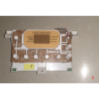 bo mạch nồi cơm sharp ks-com18( gồm 2 bo: bo nguồn và bo hiển thị)