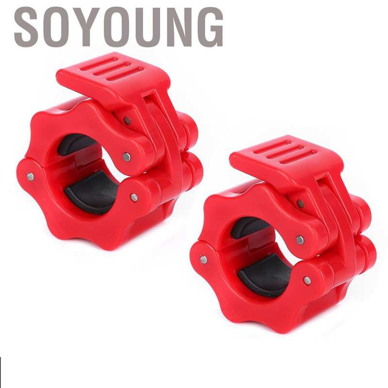 Bộ 2 Khóa Tạ 25mm Bằng Nhựa