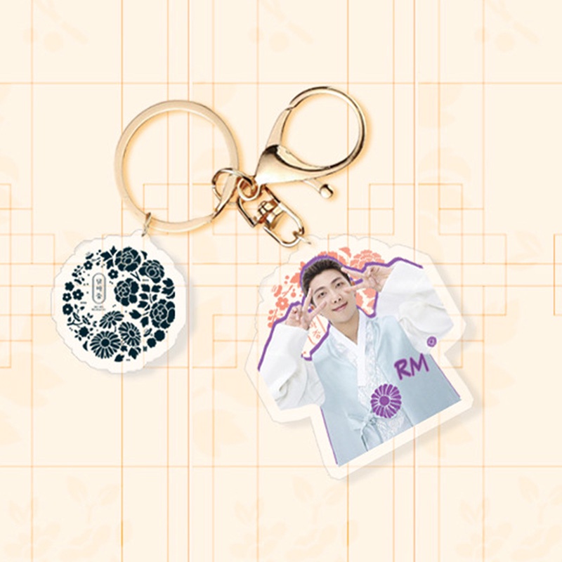 Móc khóa acrylic metagio hình nhóm nhạc BTS