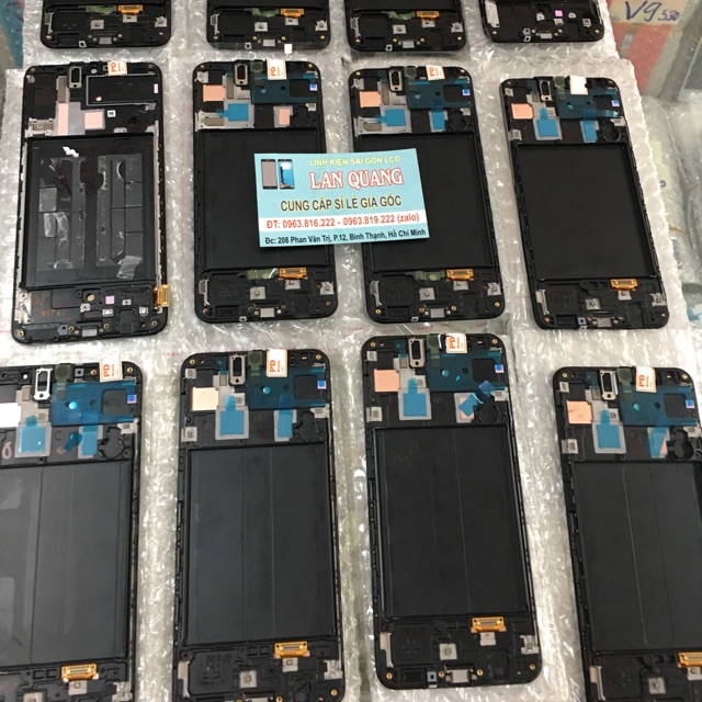 Màn hình samsung Galaxy A50 zin full khung