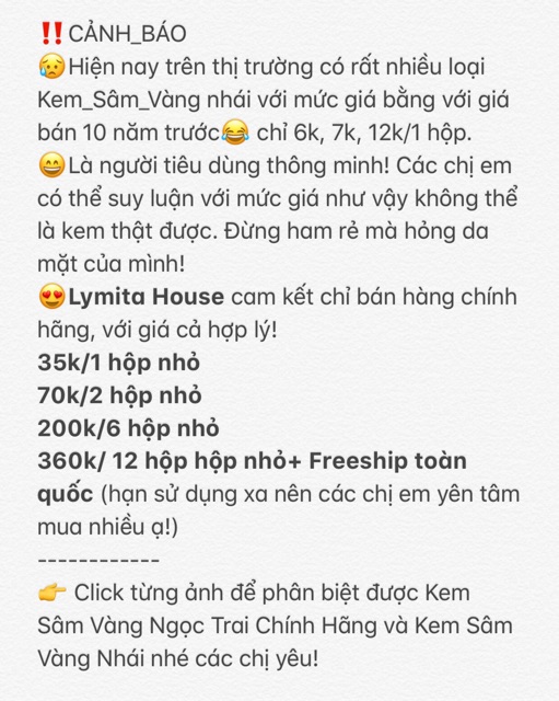 Kem Sâm Vàng Ngọc Trai Chính Hãng | BigBuy360 - bigbuy360.vn
