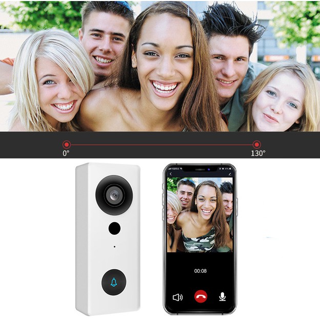 Chuông Cửa Có Hình Wifi Tuya Điện 12V WF01