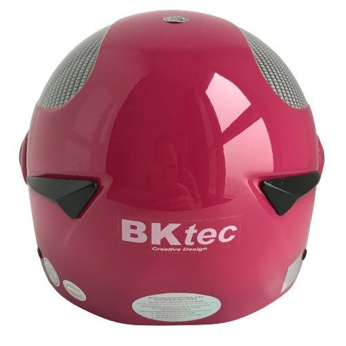 Nón bảo hiểm 1/2 đầu BKtec - BK15 - Kính trong suốt - Vòng đầu 56-58cm  - Mũ bảo hiểm chính hãng - Bảo hành 12 tháng