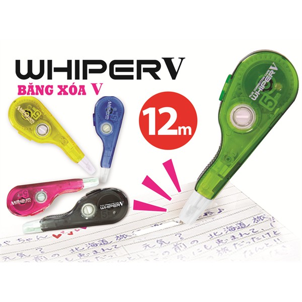 Bút xóa kéo Whiper V mới