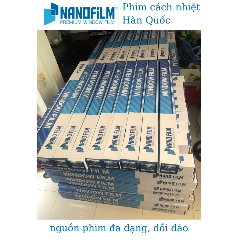 Phim dán kính cách nhiệt chống nóng, chống chói hiệu quả