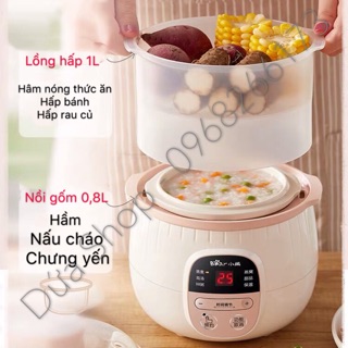 Nồi nấu chậm/ Nồi cách thuỷ Bear