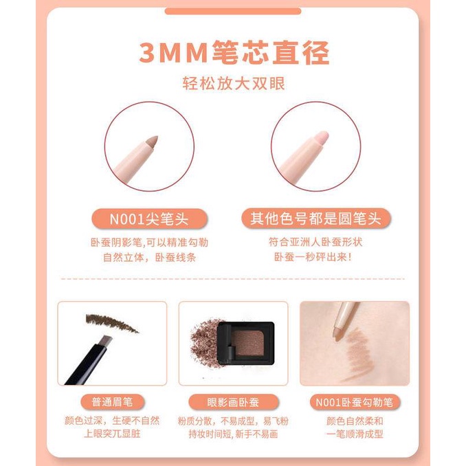 [Hàng mới về] Bút kẻ mắt DIJIA chống thấm nước và mồ hôi cho lớp trang điểm tự nhiên lâu trôi | BigBuy360 - bigbuy360.vn