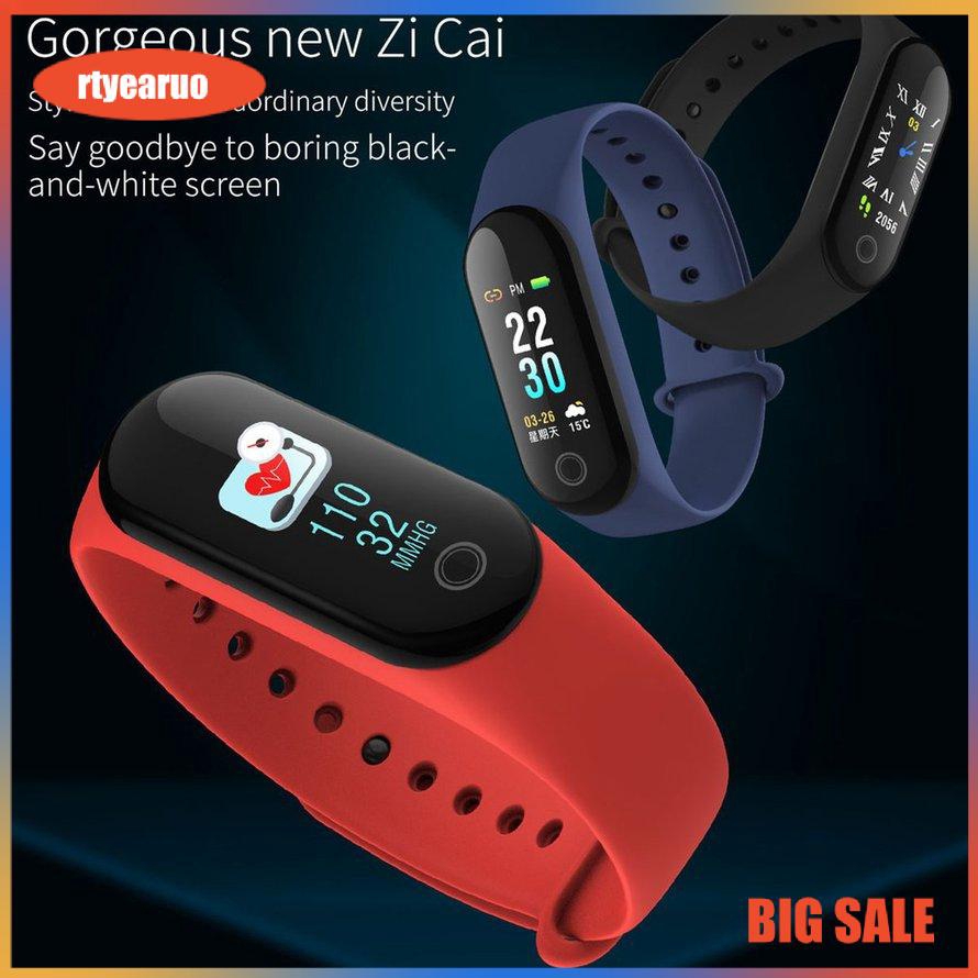 Vòng Đeo Tay Thông Minh Mi Band 3 (0306) Chống Nước Ip67 Đo Nhịp Tim Và Phụ Kiện