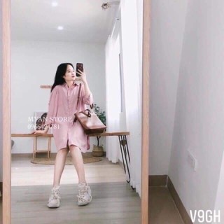 váy suông sơ mi