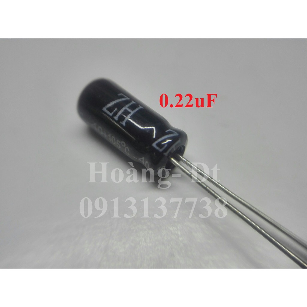 Tụ hoá 50v 0.1uF/ 0.22uF/ 0.47uF/ 1uF/ 2.2uF/ 4.7uF/ 10uF/ 22uF/ 47uF- 10 con