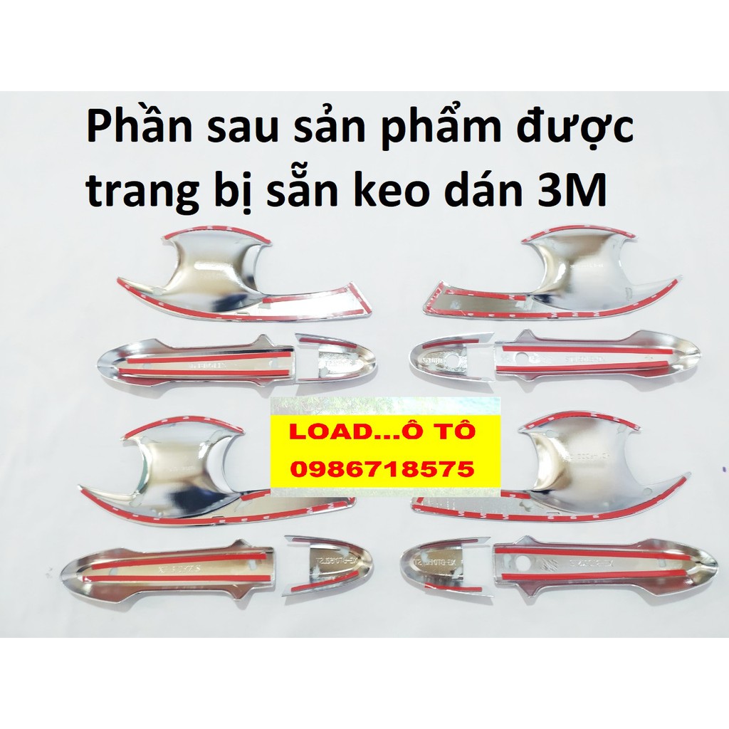 Ốp Tay Nắm, Hõm Cửa Honda City 2018-2020 Mạ Crom Cao Cấp