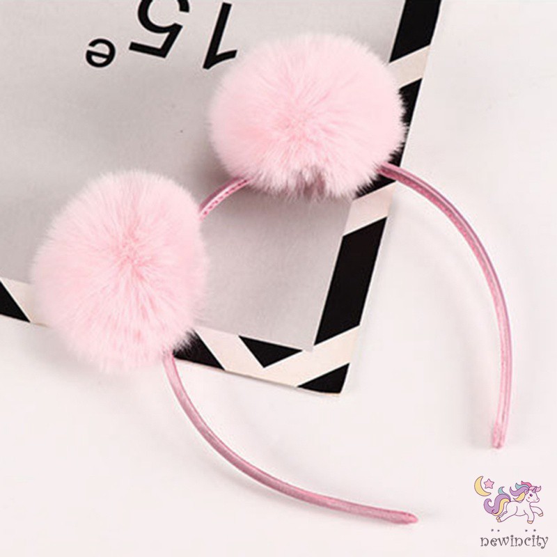 Băng Đô Cài Tóc Hình Tai Mèo Đáng Yêu Cho Bé Gái