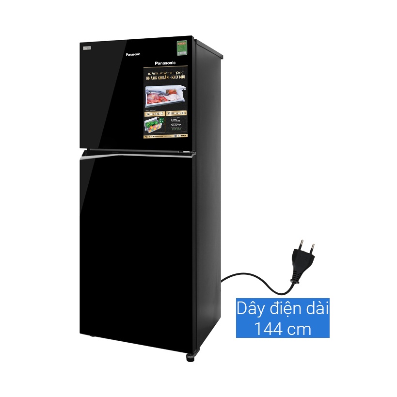 Tủ lạnh Panasonic Inverter 326 lít NR-BL351GKVN - Multi Control, Cảm biến thông minh Econavi, Miễn phí giao hàng HCM.
