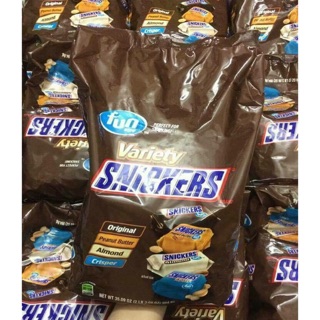 Kẹo socola SNICKERS MIX 4 VỊ FUNSIZE MỸ(994,8g)