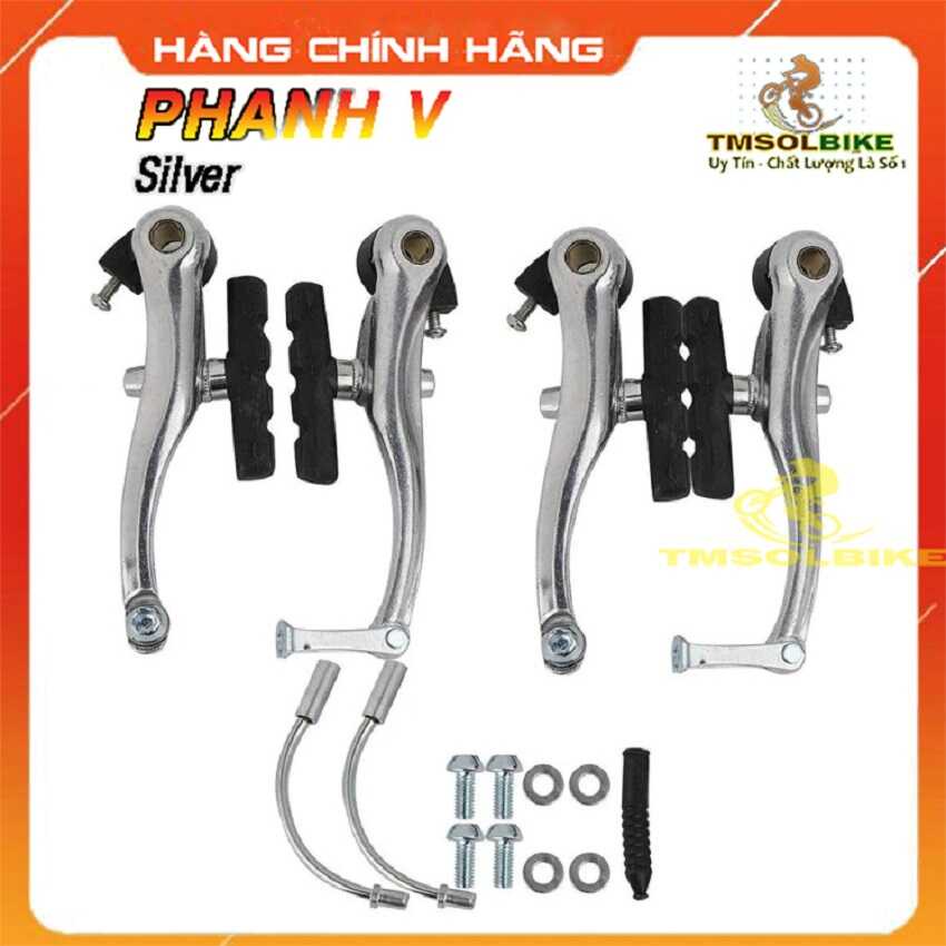 Bộ Phanh V Xe Đap Hợp Kim Nhôm Má Phanh Cơ Xe Đạp mtb road xe đạp đường phố xe đạp gấp