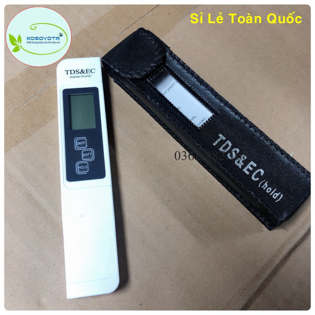 Bút Thử Nước TDS & EC 3 trong 1 Hàng Chính Hãng, Siêu Chính Xác, Siêu Bền