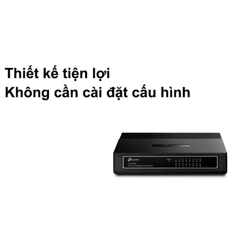 Thiết bị mạng-Switch TPLink 16P TL SF1016D