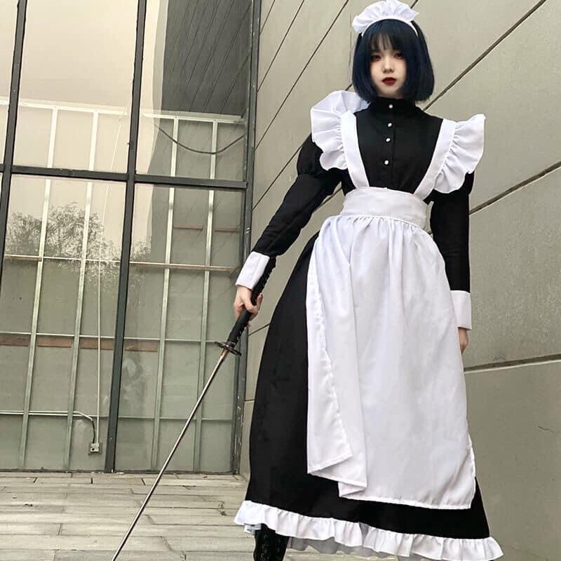 Maid dài cho nam và nữ, thích hợp cosplay | BigBuy360 - bigbuy360.vn
