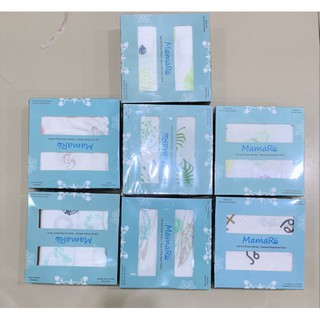 Set 10 khăn sữa sợi tre Mamaru 25x25