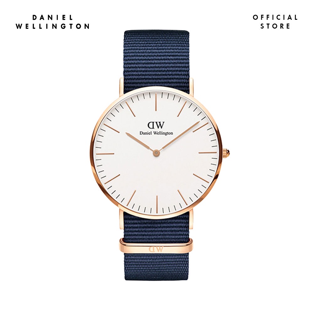 Đồng hồ Nam Daniel Wellington dây vải nato - Classic Bayswate 40mm DW00100275