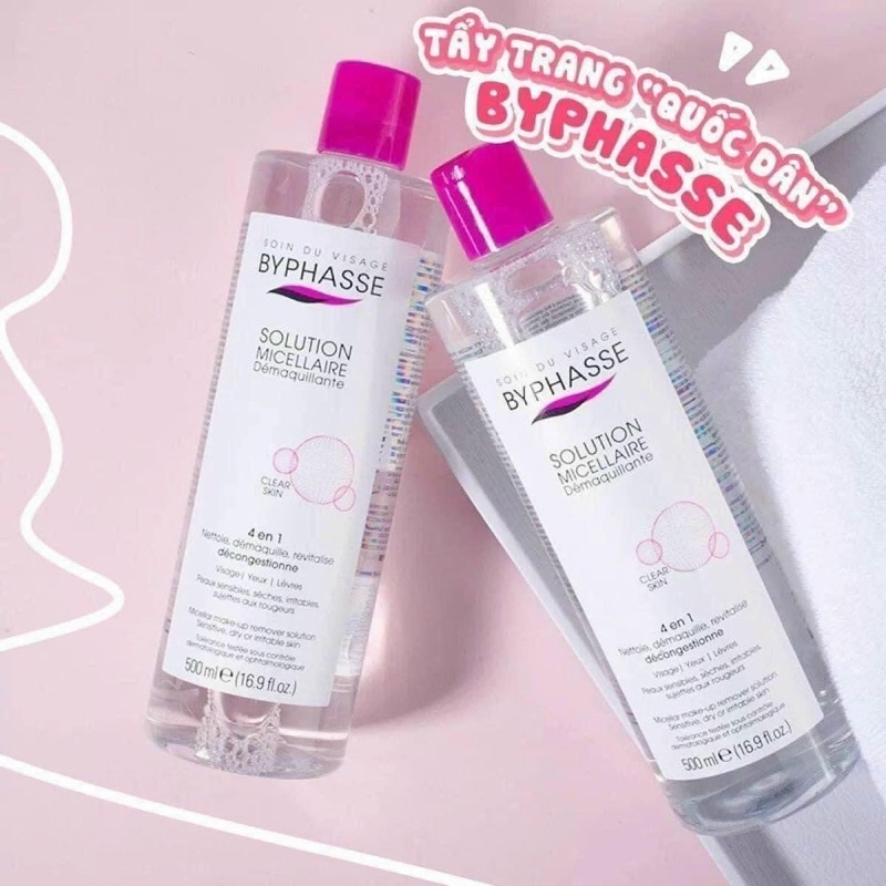 TẨY TRANG BYPHASSE 500ML