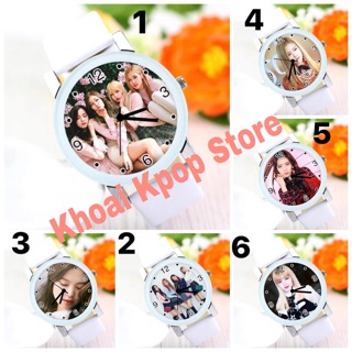Đồng hồ Blackpink/Lisa/Jennie/Jisoo/Rose đeo tay nam nữ