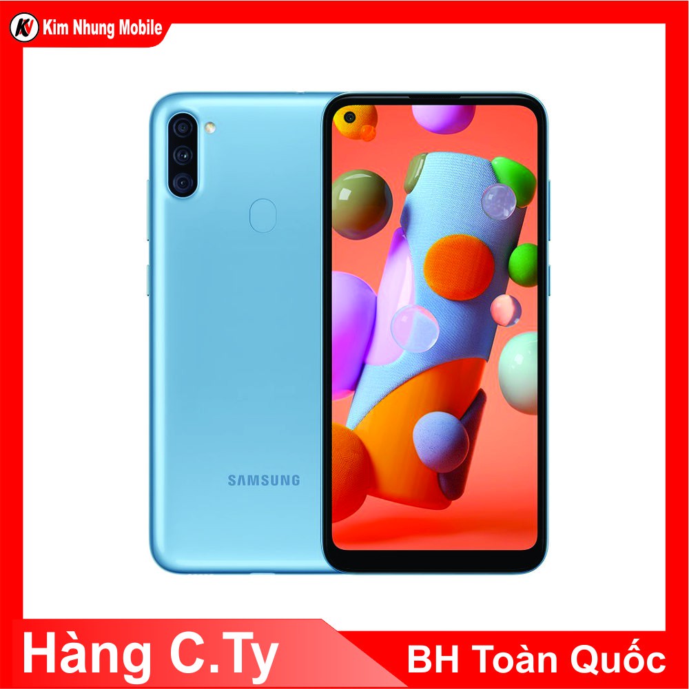 Điện thoại Samsung A11 32GB Ram 3GB - Hàng Chính Hãng