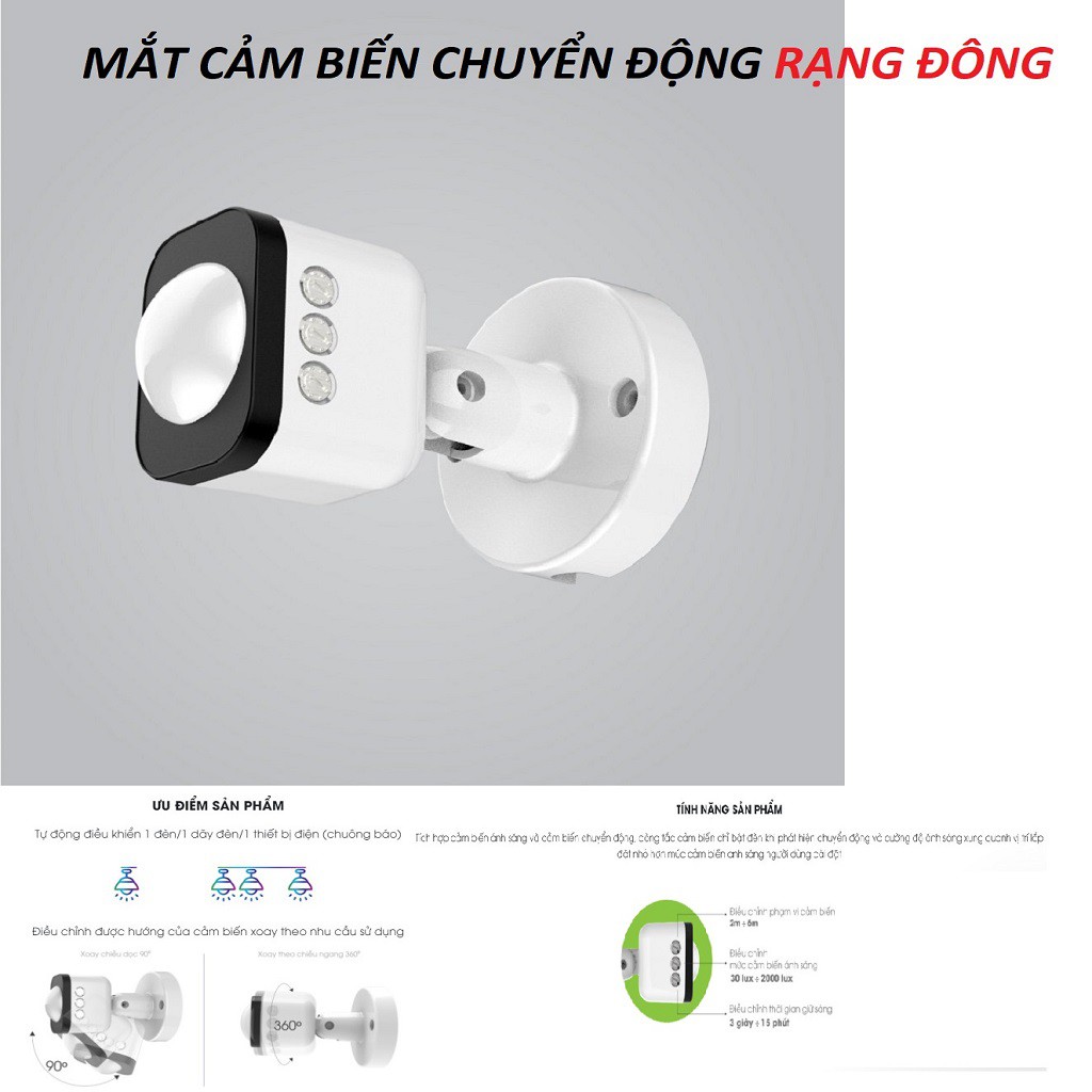 CÔNG TẮC CẢM BIẾN CHUYỂN ĐỘNG RẠNG ĐÔNG