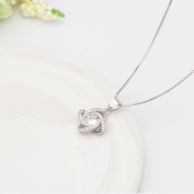 Vòng cổ Mặt Cỏ Bốn Lá Thời Trang Dành Cho Nữ