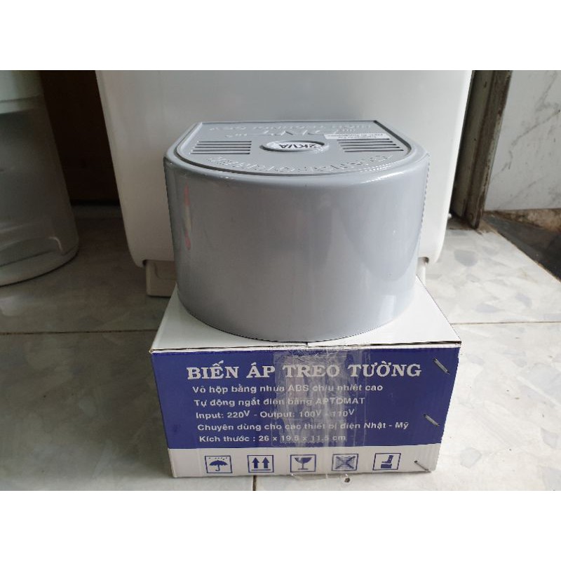 Biến áp tự ngẫu xuyến treo tường DNT hàng chĩnh hãng loại 2KVA