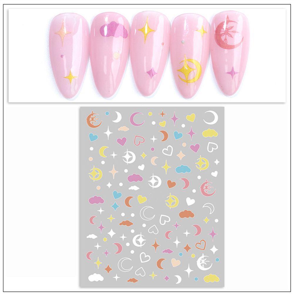LAY 1 Tờ Sticker Dán Trang Trí Móng Tay Nghệ Thuật